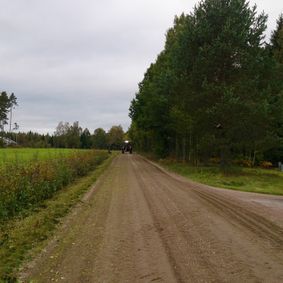 Traktor och Huddig igång